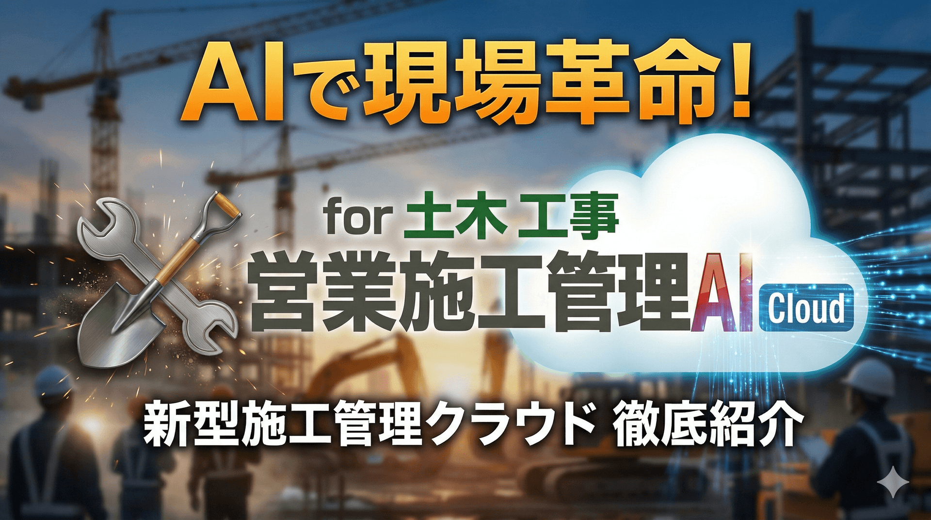 土木工事AICloud｜入札案件の進捗をクラウドで一元管理